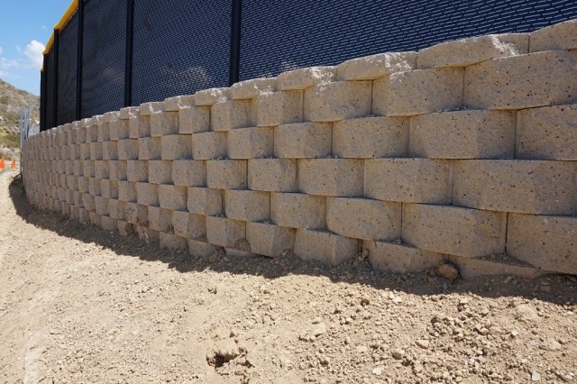 Block Wall Around Entire Baseball Outfield