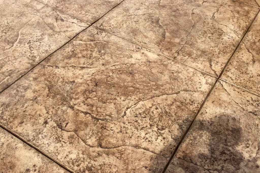 Stamped Concrete Progress Shot Stamped Concrete Progress Shot
